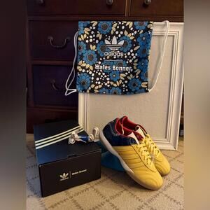 Adidas x Wales Bonner MN Samba Millennium ‘Fade Gold sneaker 7.5 NWT